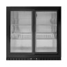 Refrigerated Back Bar 208 L - 2 Sliding Doors