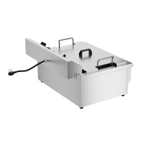 Professionaalne fritüür tühjendusventiiliga - 25 L - CombiSteel