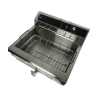 Professionaalne fritüür tühjendusventiiliga - 25 L - CombiSteel