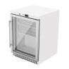 Mini klaasustega külmik 170 L 0/+8 °C - Dynasteel