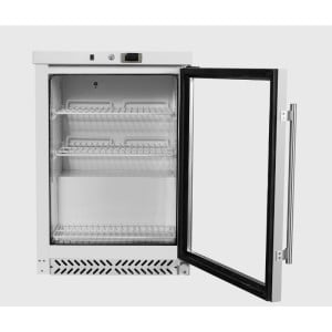 Mini klaasustega külmik 170 L 0/+8 °C - Dynasteel