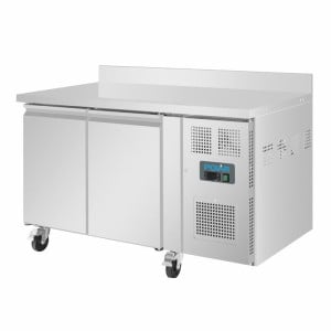 Positiivne külmkapilaud 2 uksega U-seeria koos tagapaneeliga - 282L - Polar