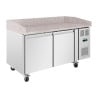 Pizza Counter 2 Doors Series U 428L - Polar