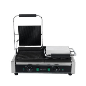 Double Grooved Plate Contact Grill - Buffalo