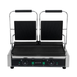 Double Grooved Plate Contact Grill - Buffalo