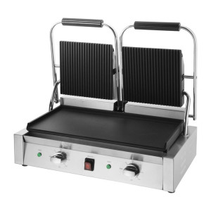 Grill kahekordse kontaktiga, sooniline/sile - Buffalo