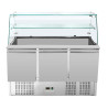 Saladette Külmik 3 Ust - 368 L - Dynasteel
