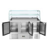 Saladette Külmik 3 Ust - 368 L - Dynasteel
