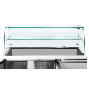Saladette Külmik 3 Ust - 368 L - Dynasteel