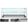 Saladette Külmik 3 Ust - 368 L - Dynasteel