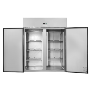 Positiivne külmkapp 1400 L Roostevaba teras GN 2/1 – 2 ust