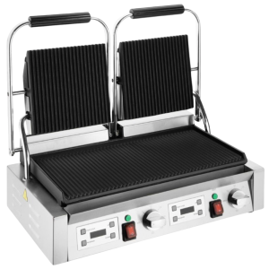 Double Grooved Plate Contact Grill - Buffalo