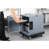 Transpordikäru Thermo-Box 600 jaoks - Must