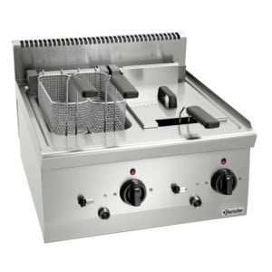 Elektriline lauapealne fritüür - Seeria 600 - 2 x 8 L