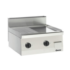 Elektriline grillplaat, sile ja sooneline - Seeria 600 - 7200 W