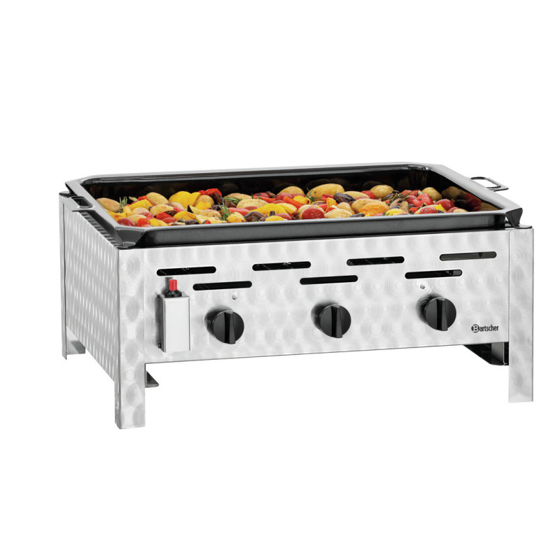 Kombineeritud gaasigrill - 3 põletit Kombineeritud gaasigrill - 3 põletit