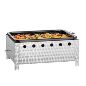 Grill Combiné à Gaz - 3 Brûleurs