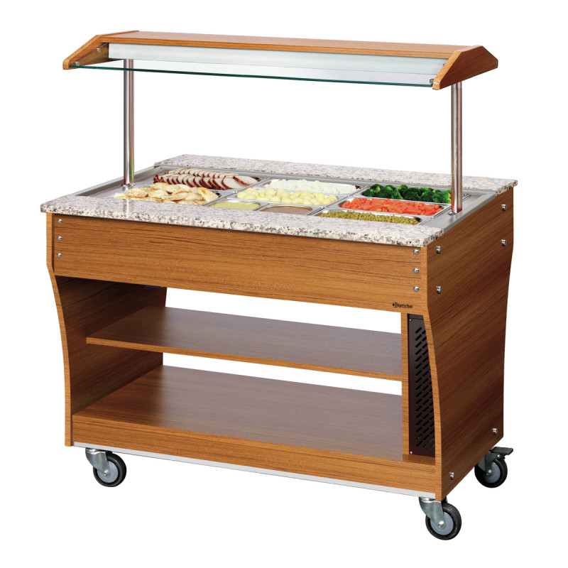 Chariot Buffet Chaud - 3 x GN 1/1 Chariot Buffet Chaud - 3 x GN 1/1