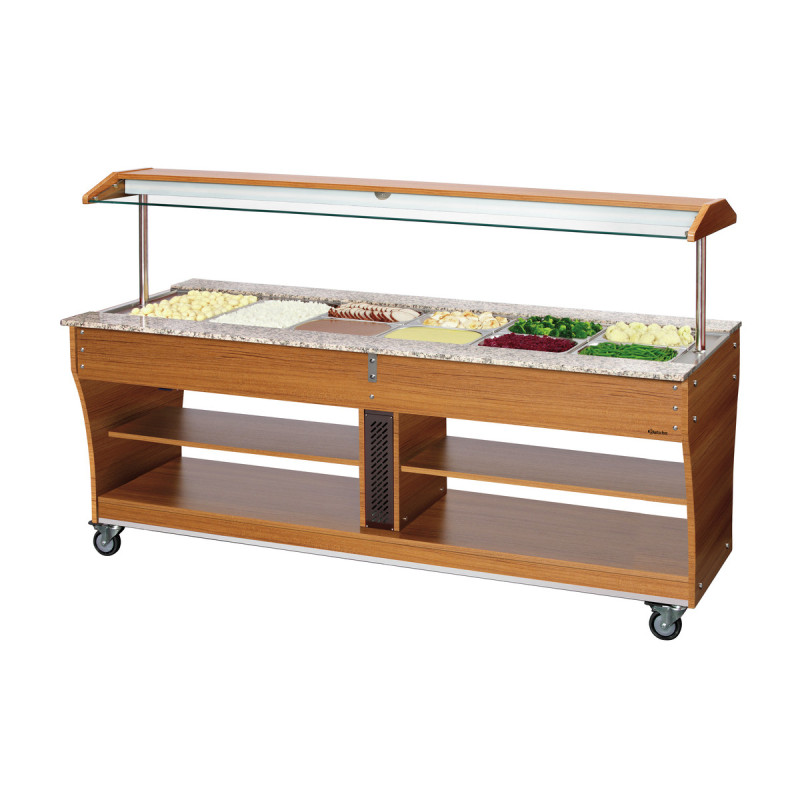 Chariot Buffet Chaud - 6 x GN 1/1 Chariot Buffet Chaud - 6 x GN 1/1