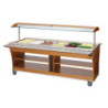 Chariot Buffet Chaud - 6 x GN 1/1