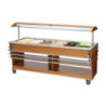 Chariot Buffet Chaud - 6 x GN 1/1