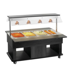 Chariot Buffet Chaud Enfant - 4 x GN 1/1