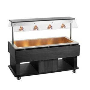 Chariot Buffet Chaud Enfant - 4 x GN 1/1