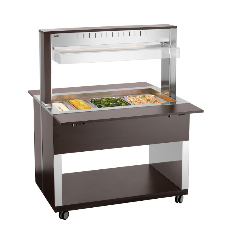 Chariot Buffet Chaud - 3 x GN 1/1 Chariot Buffet Chaud - 3 x GN 1/1