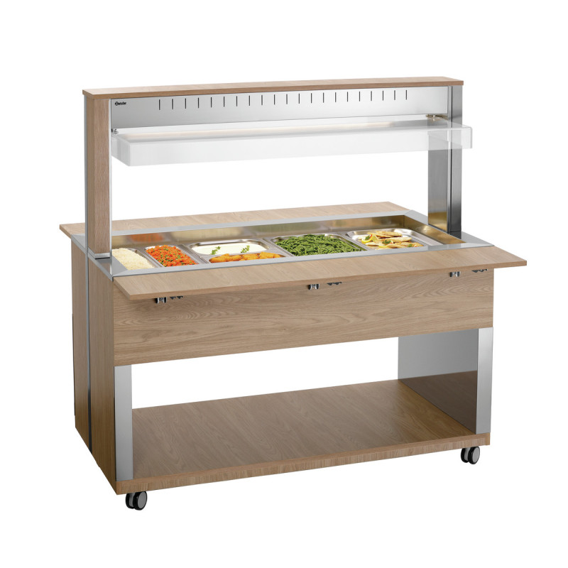 Chariot Buffet Chaud - 4 x GN 1/1 Chariot Buffet Chaud - 4 x GN 1/1