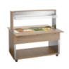 Chariot Buffet Chaud - 4 x GN 1/1