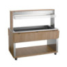 Chariot Buffet Chaud - 4 x GN 1/1