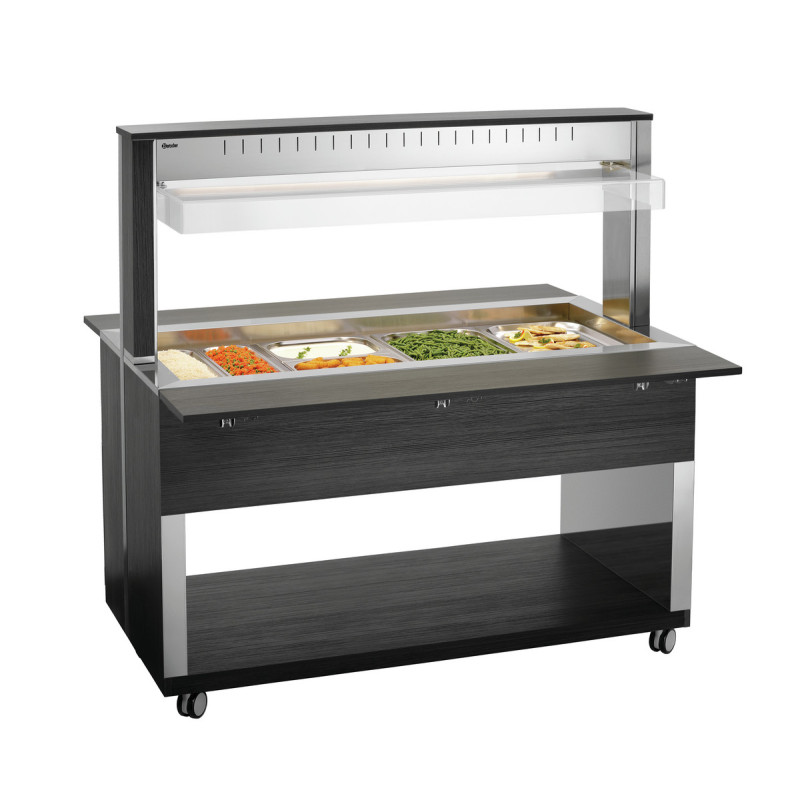 Chariot Buffet Chaud - 4 x GN 1/1 Chariot Buffet Chaud - 4 x GN 1/1