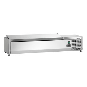 Saladette Roostevabast Terasest Pealeasetatav - 5 x GN 1/4