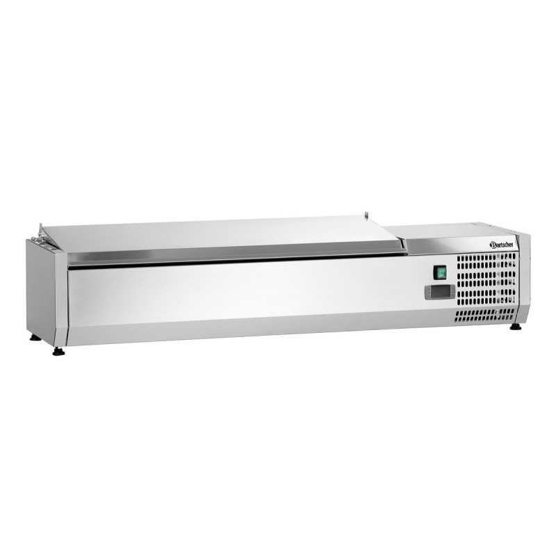Saladette Réfrigérée à Poser Inox - 5 x GN 1/4