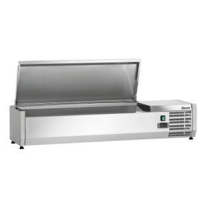 Saladette Roostevabast Terasest Pealeasetatav - 5 x GN 1/4