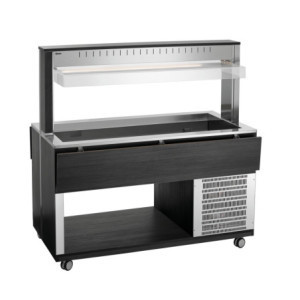 Kuum Buffet Käru - 4 x GN 1/1