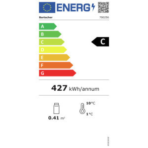 Lauale asetatav külmvitriin - 118 L