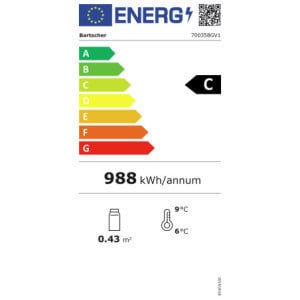 Külmvitriin - 64 L