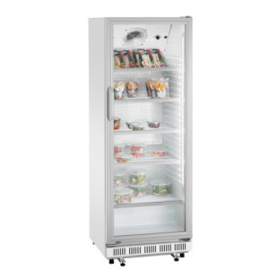 Armoire Réfrigérée Positive Vitrée Blanche - 360 L - Bartscher