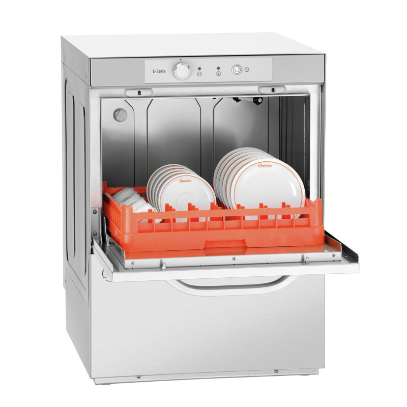 Dishwasher with Drain Pump and Detergent Dispenser - 50 x 50 cm - Bartscher Dishwasher with Drain Pump and Detergent Dispenser - 50 x 50 cm - Bartscher