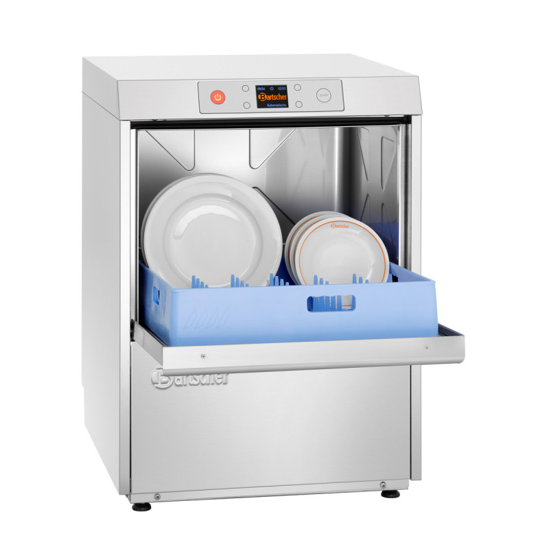 Dishwasher with Drain Pump and Detergent Dispenser - 50 x 50 cm - Bartscher Dishwasher with Drain Pump and Detergent Dispenser - 50 x 50 cm - Bartscher