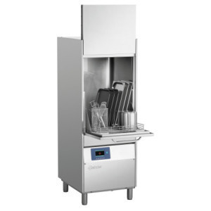Hood-Type Dishwasher with Detergent Dispenser - Bartscher