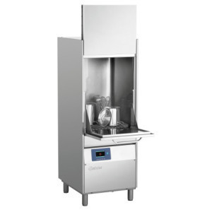 Hood-Type Dishwasher with Detergent Dispenser - Bartscher