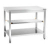 Etagère pour Table de Travail - P 700 mm - L 1000 mm - Bartscher