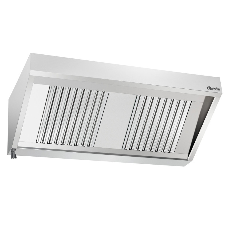 Hotte Murale avec Moteur et Eclairage - L 1400 x P 700 mm - Bartscher Hotte Murale avec Moteur et Eclairage - L 1400 x P 700 mm - Bartscher
