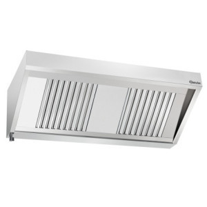 Hotte Murale avec Moteur et Eclairage - L 1500 x P 700 mm - Bartscher