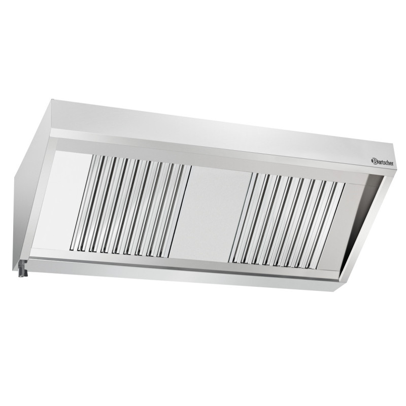 Hotte Murale avec Moteur et Eclairage - L 1500 x P 700 mm - Bartscher Hotte Murale avec Moteur et Eclairage - L 1500 x P 700 mm - Bartscher