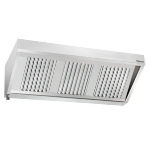 Hotte Murale avec Moteur et Eclairage - L 1600 x P 700 mm - Bartscher