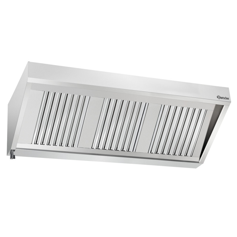 Hotte Murale avec Moteur et Eclairage - L 1600 x P 700 mm - Bartscher Hotte Murale avec Moteur et Eclairage - L 1600 x P 700 mm - Bartscher