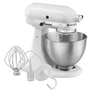 KitchenAid valge mikser - 4,28 L - Bartscher